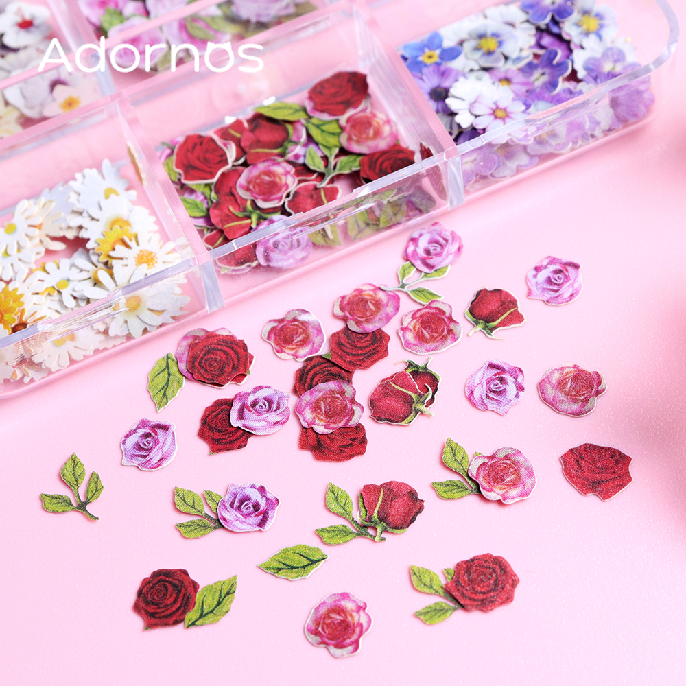 6 Grids Flowers Wood Pulp Chip - Flower Preservation Resin recensione e prezzo