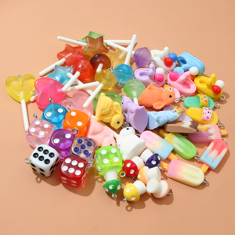 10PCS Resin Pendant Charms Rab - Resin Craft Supplies recensione e prezzo