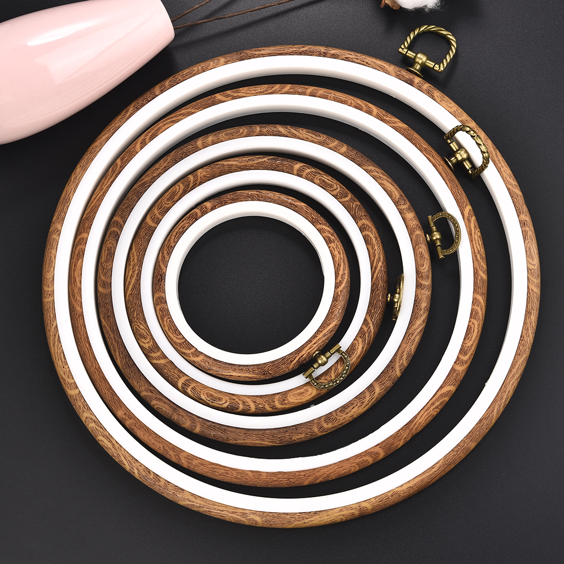 Imitated Wood Round,Oval Diffe - Wood Ring Blank recensione e prezzo
