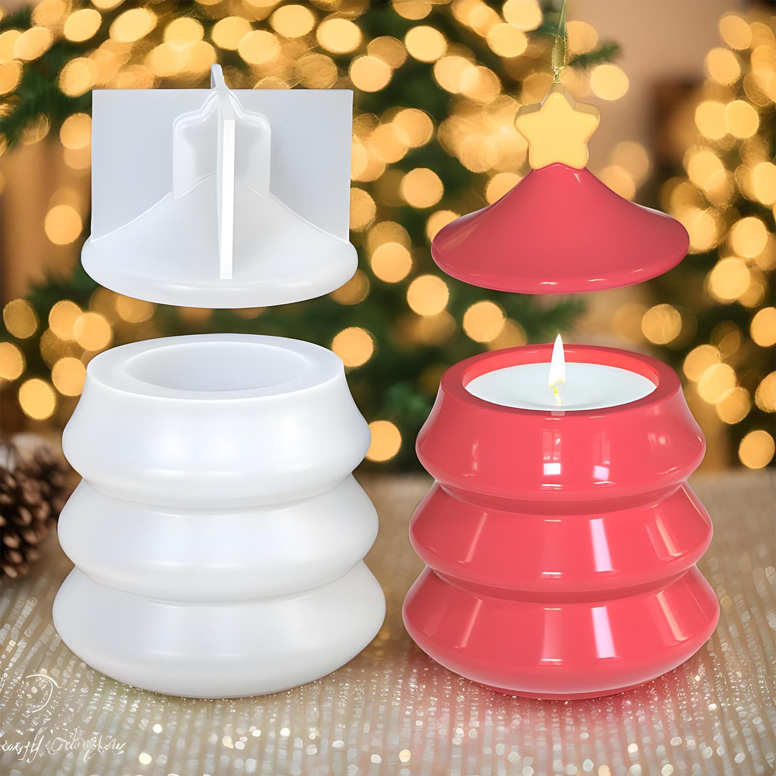 Christmas Tree Jar Mold DIY Si - Resin Craft Workshop recensione e prezzo