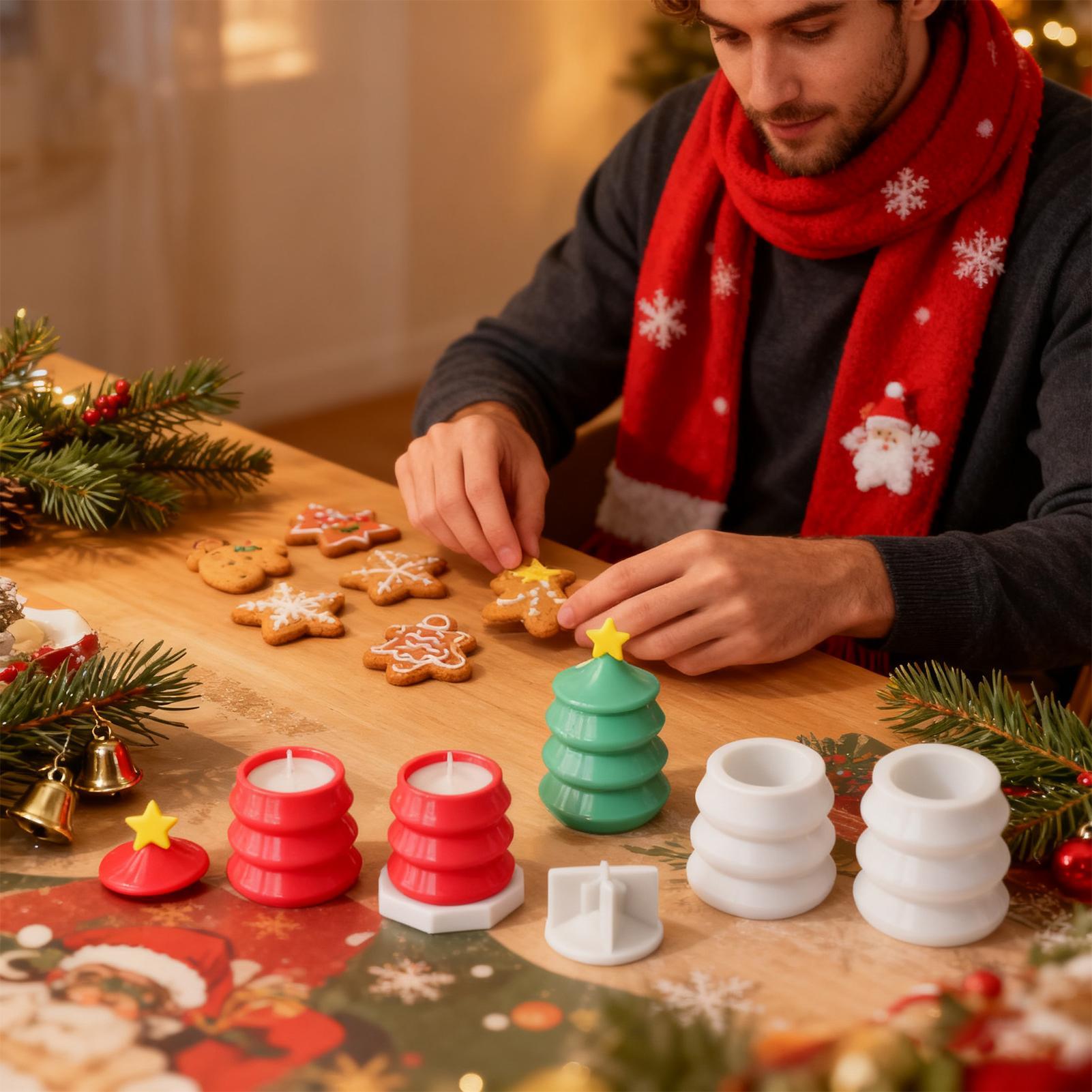 Christmas Tree Jar Mold DIY Si - Resin Craft Workshop recensione e prezzo