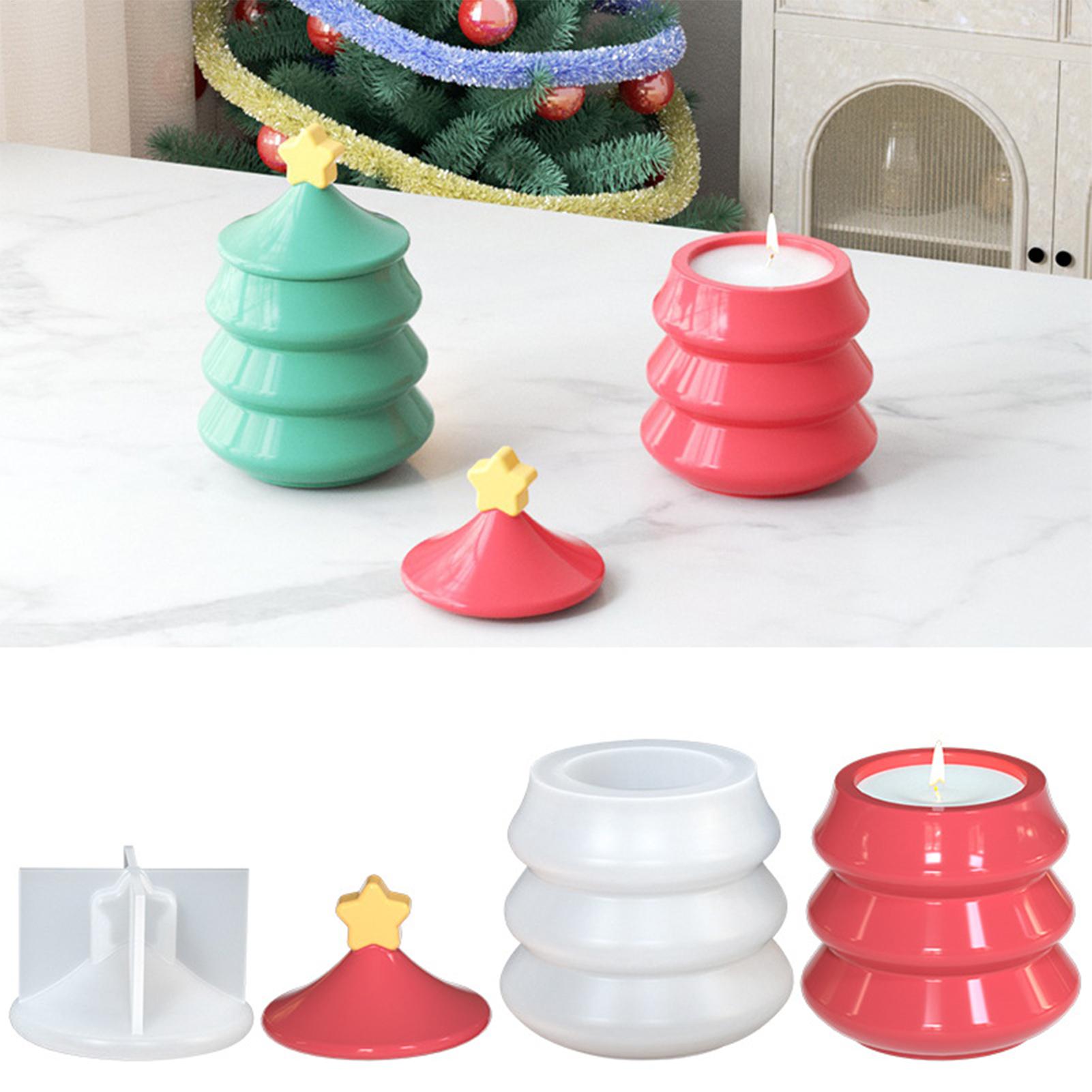 Christmas Tree Jar Mold DIY Si - Resin Craft Workshop recensione e prezzo
