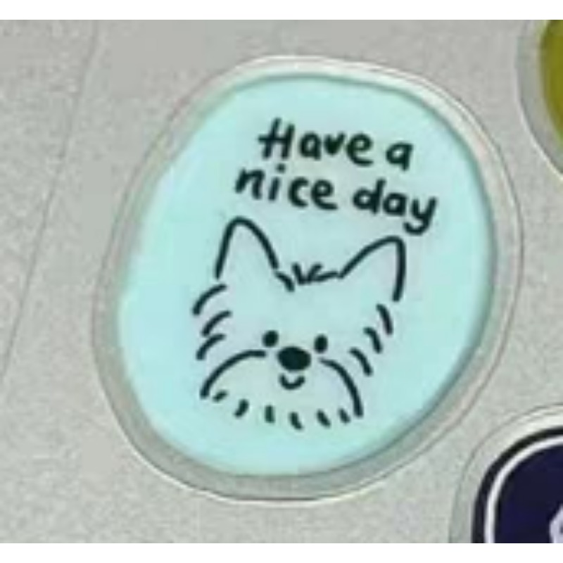 Cute Cartoon Cat Dog 3D Transp - Resin Crafts Diy recensione e prezzo
