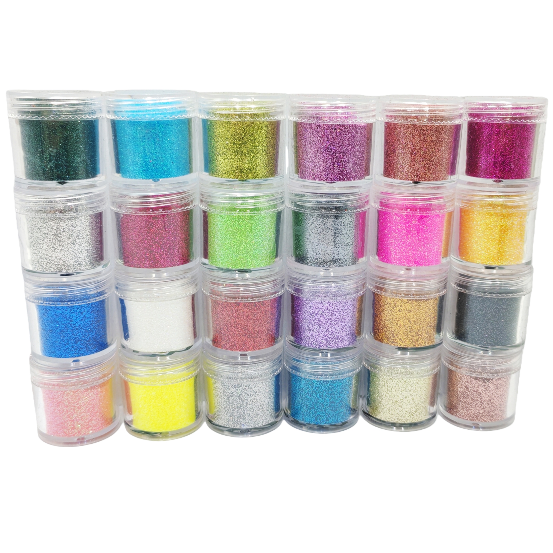 24-Color Cosmetic Iridescent H - Resin Glitter Pack recensione e prezzo