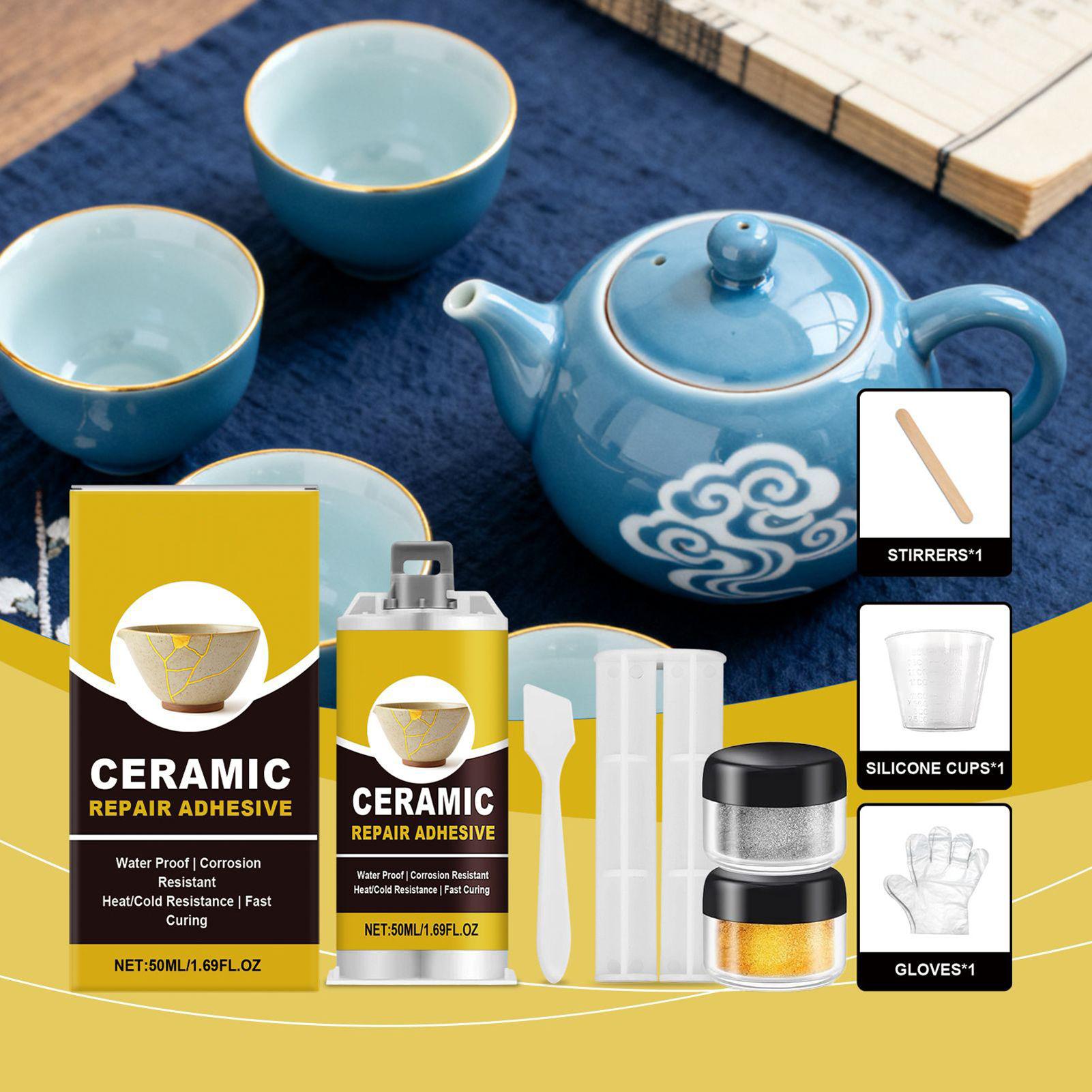 Ceramic Glass Repair Kit Epoxy - Resin Craft Workshop recensione e prezzo