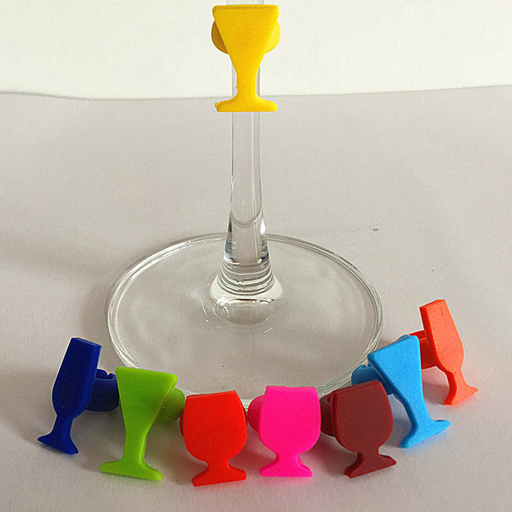 8Pcs Reusable Silicone Wine Gl - Mixing Cup Silicone recensione e prezzo