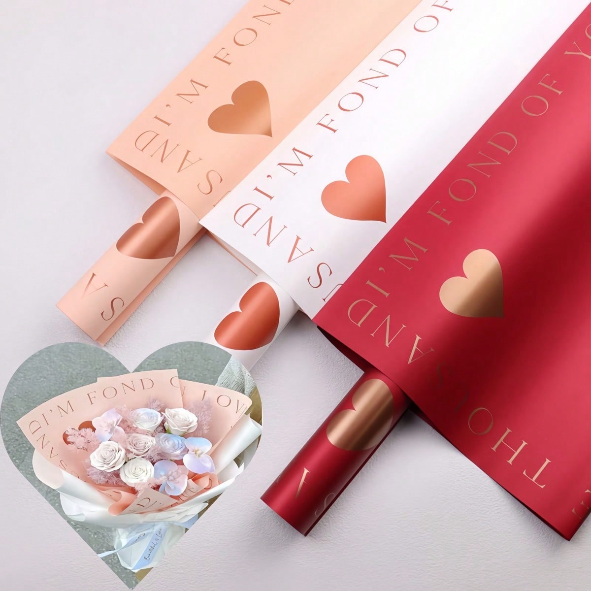 20 Sheets/Pack Gold Foil Heart - Gold Foil Flakes recensione e prezzo