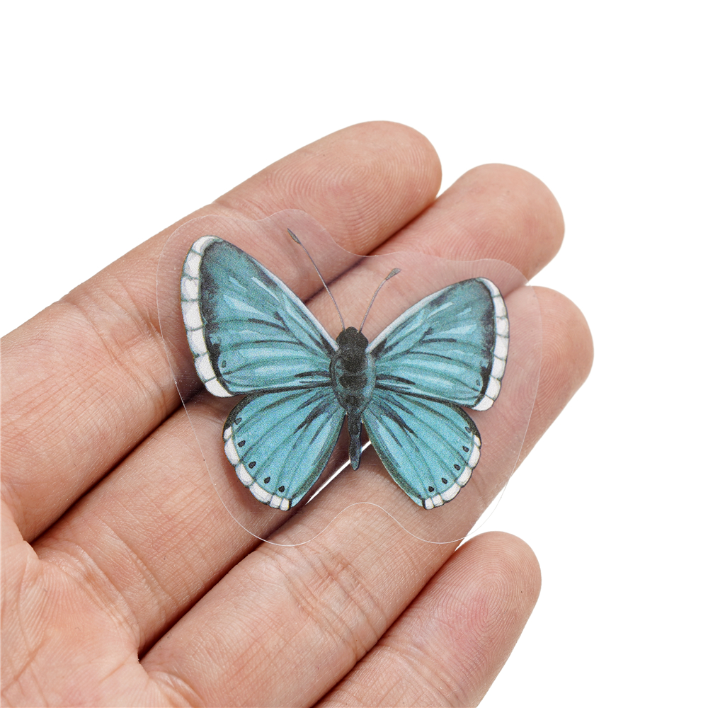 40pcs Colorful Butterfly Wings - Gold Foil Flakes recensione e prezzo