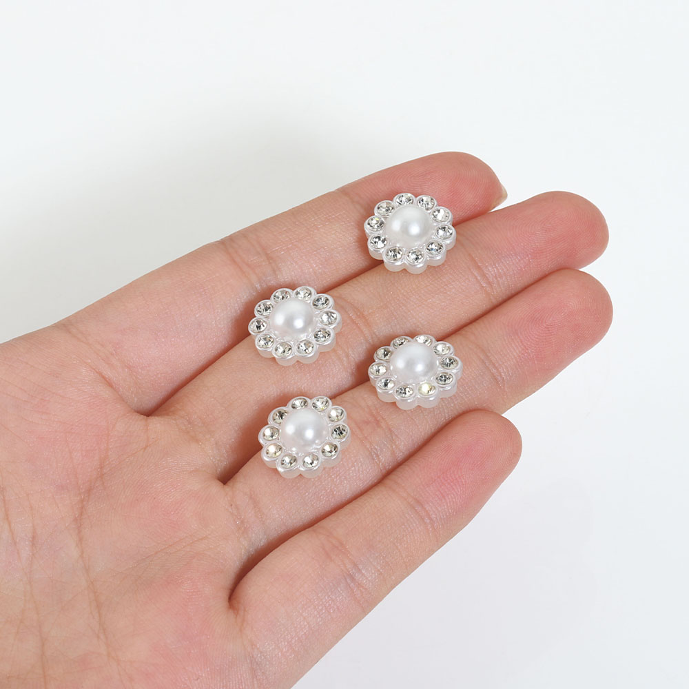 50pcs White Flat Imitation Pea - Flower Preservation Resin recensione e prezzo