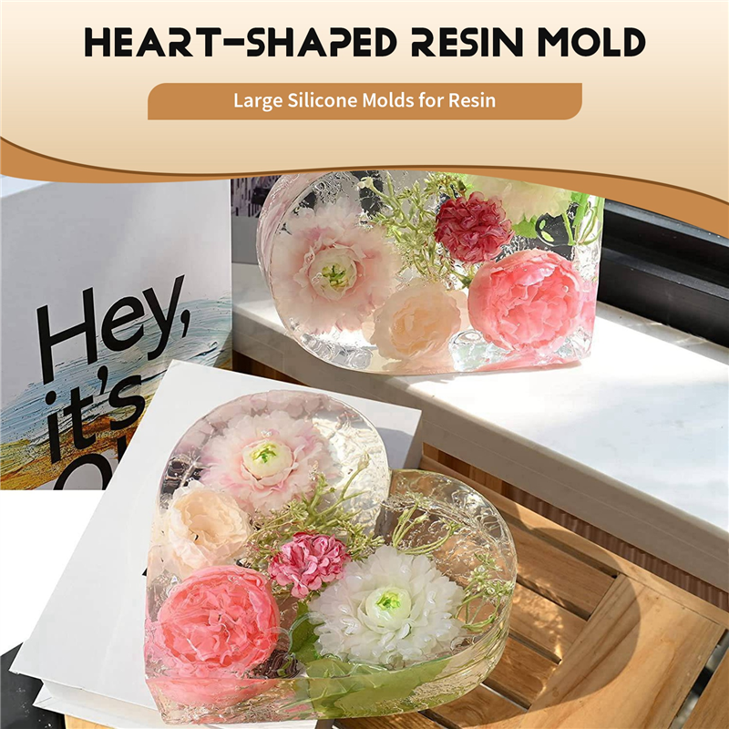 Y51A-Large Silicone Molds For  - Flower Preservation Resin recensione e prezzo