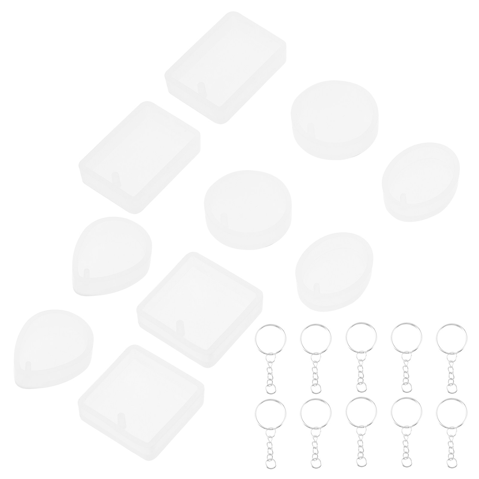 10pcs Diy Keychain Pendant Cha - Resin Crafts Diy recensione e prezzo