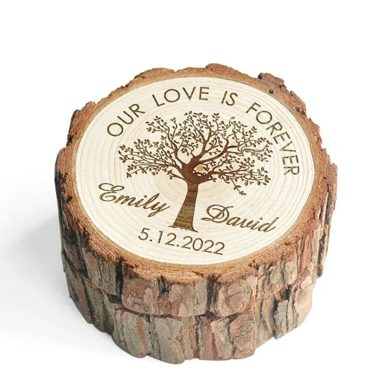 Personalized Wooden Wedding Ri - Wood Ring Blank recensione e prezzo