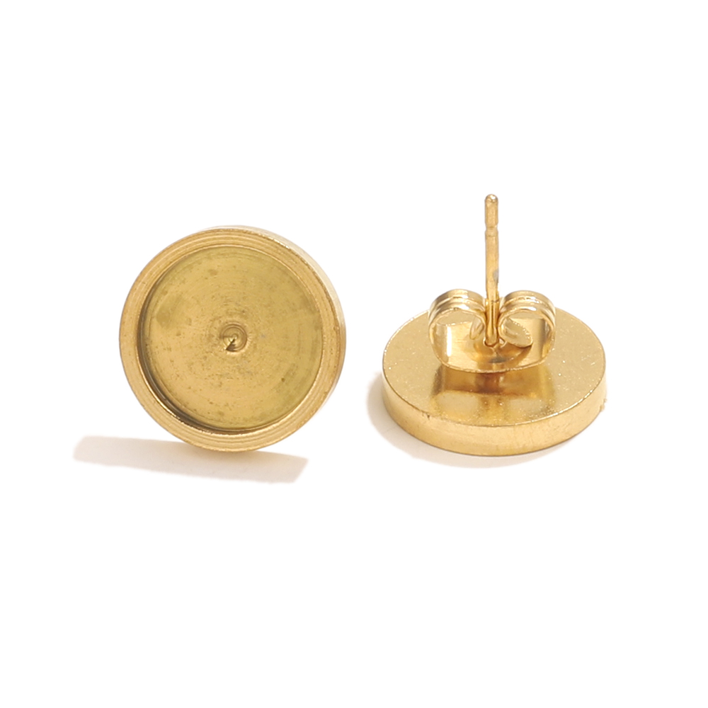 10pcs Stainless Steel Gold Ear - Resin Jewelry Kit recensione e prezzo